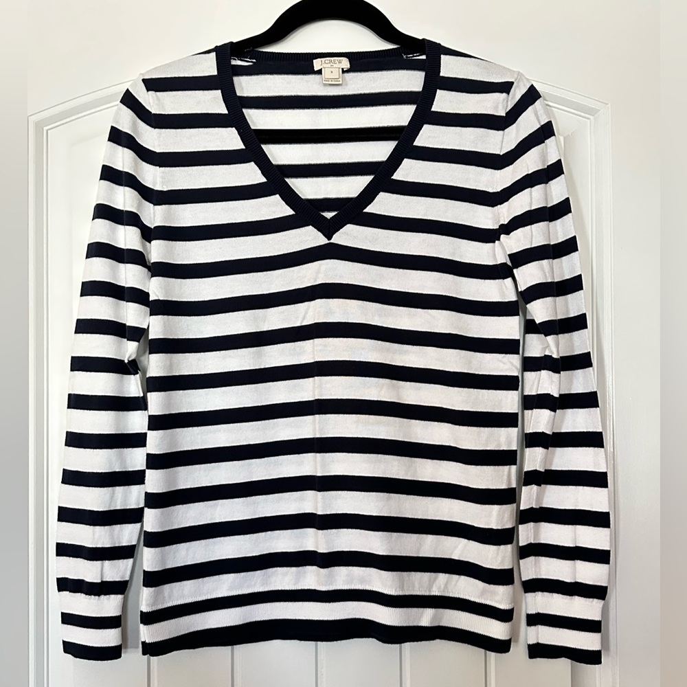 J. Crew Factory Striped Sweater